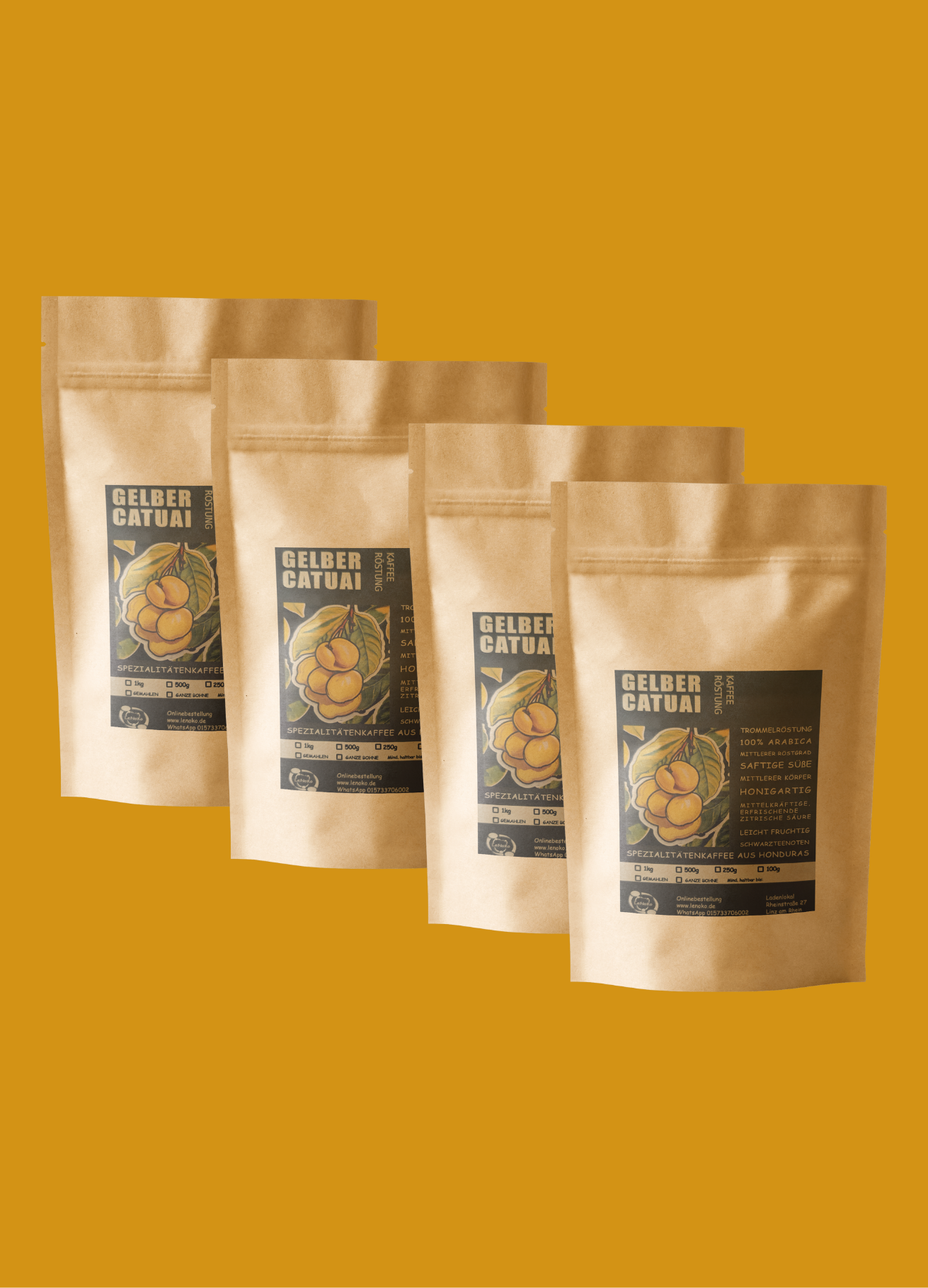 Kaffee Bundles verschiedene Sorten 500g