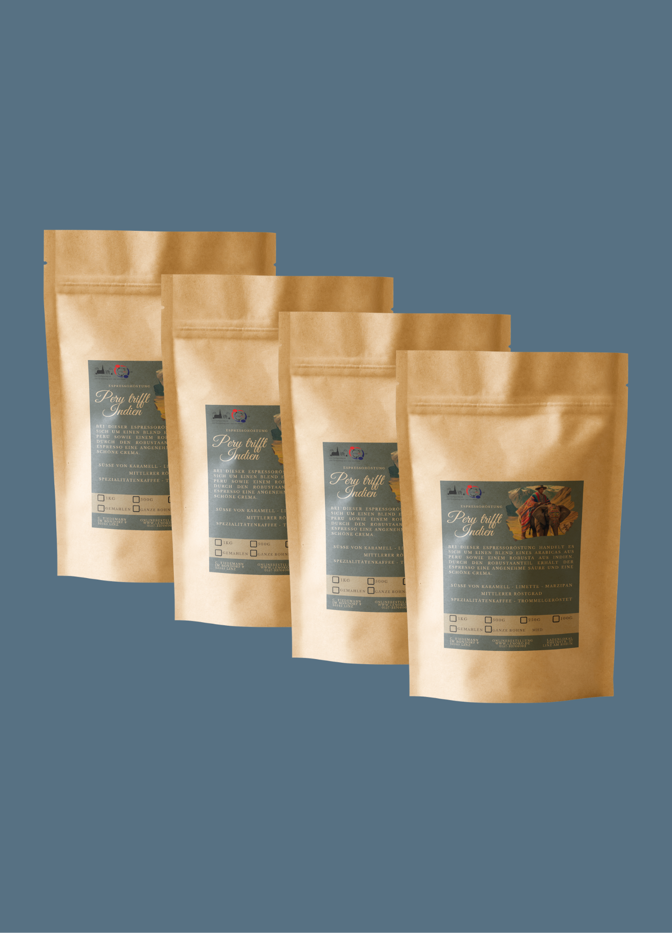 Kaffee Bundles verschiedene Sorten 500g