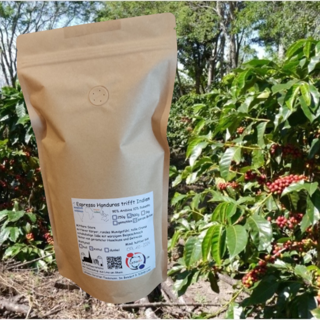 Espresso Honduras trifft Indien