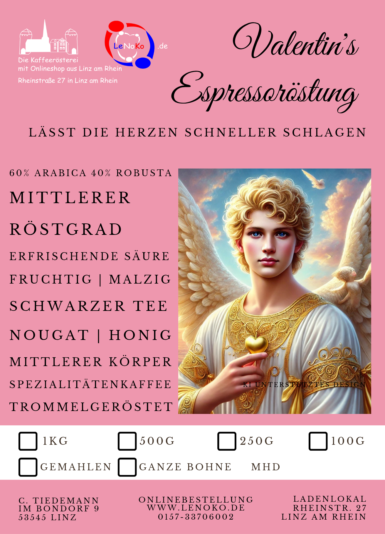 Eigenes Etikett/ Etikett für besondere Anlässe