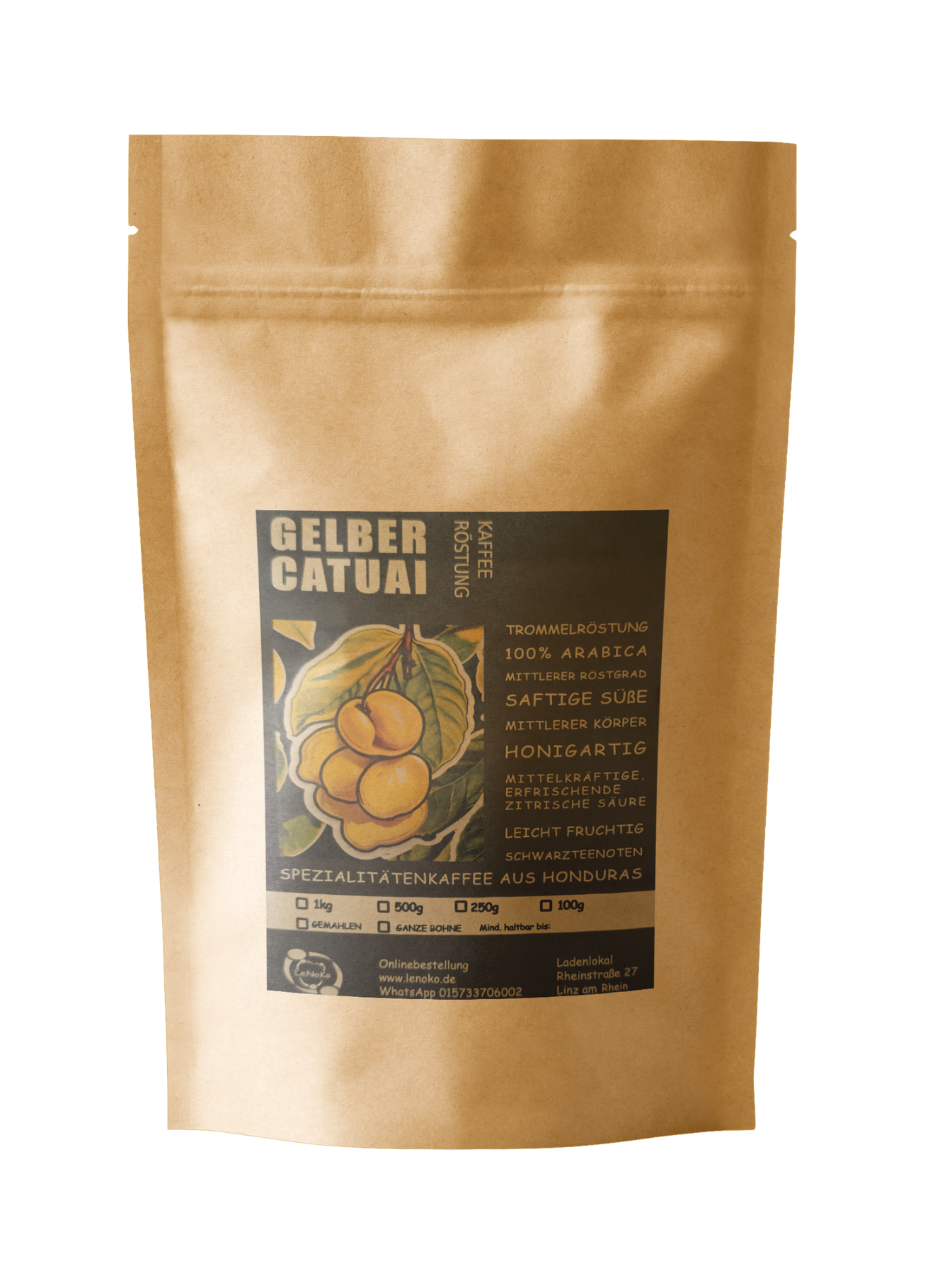 Kaffee Gelber Catuai