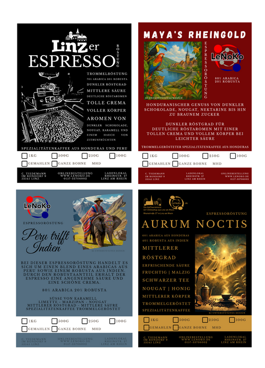 Aktions-Angebot: Gefriergetrocknete schokolierte Erdbeeren 🍫🍓 zu jedem Espresso- oder Kaffee- Bundle 4x500g gratis dazu